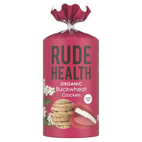 Rude Health Organic Buckwheat Crackers 100g Gluten Free