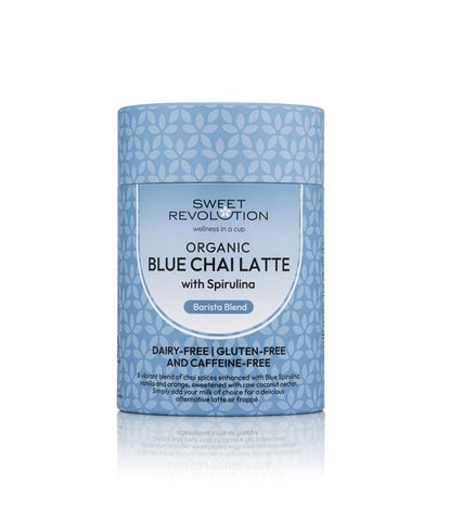 Sweet Revolution Organic Blue Chai Latte with Spirulina 100g Gluten free/dairy free