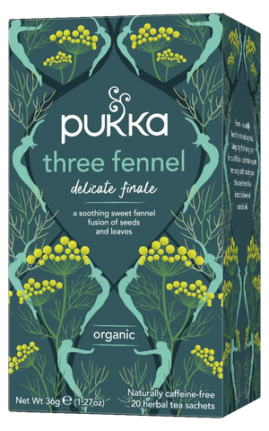 Pukka Organic Three Fennel Tea 20 Bags