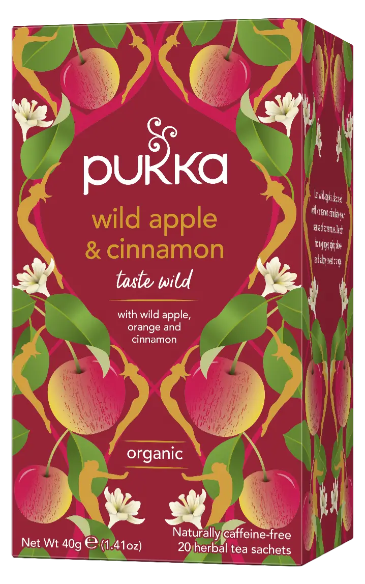 Pukka Organic Apple & Cinnamon Tea 20 Bags