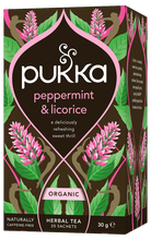 Pukka Organic Peppermint & Licorice Tea 20 Bags