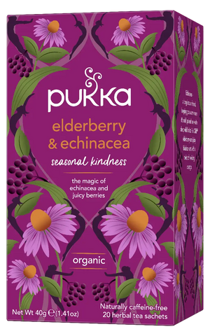 Pukka Organic Elderberry & Echinacea Tea 20 Bags
