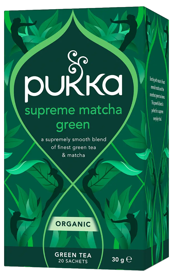 Pukka Organic Supreme Green Matcha Tea 20 Bags