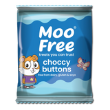 Moo Free Original Choccy Buttons 25g Dairy Free