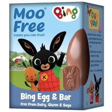 Moo Free Bing Egg & Choccy Bing Bar 80g