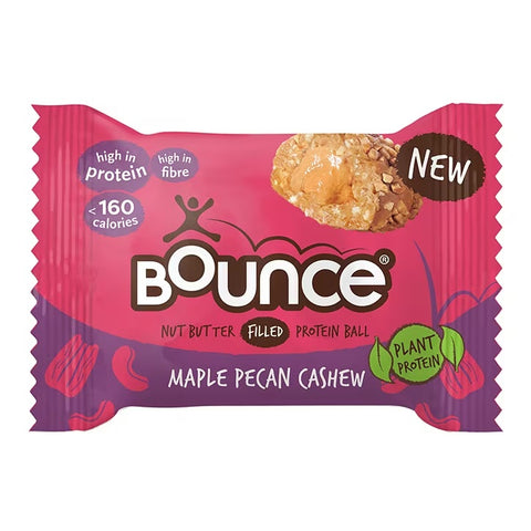 Bounce Balls Bounce Plant Protein Maple Pecan Cashew  G/F 40g