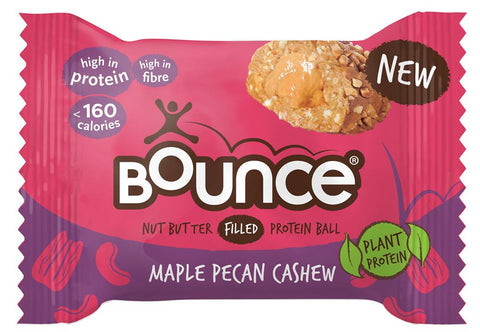 Bounce Balls Bounce Plant Protein Maple Pecan Cashew Gluten Free 40g