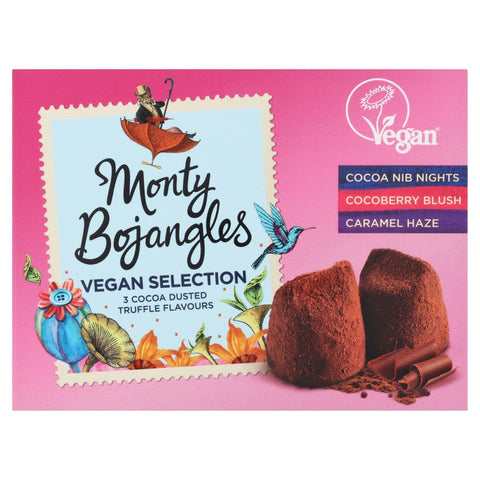 Monty Bojangles Vegan Truffles Selection Box 135g