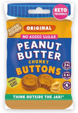 Superfoodio Peanut Butter Buttons  -No Added Sugar G/F Vegan 20g