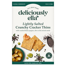 Deliciously Ella Lightly Salted Crunchy Cracker Thins 100g
