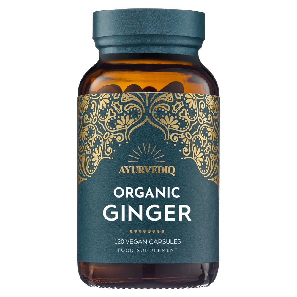 Ayurvediq Wellness Organic Ginger 60 Cap