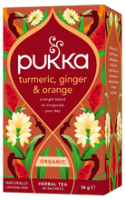 Pukka Organic Turmeric Ginger & Orange Tea 20 Bags