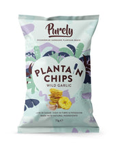 Purely Plaintain Wild Garlic Plantain Chips 75g
