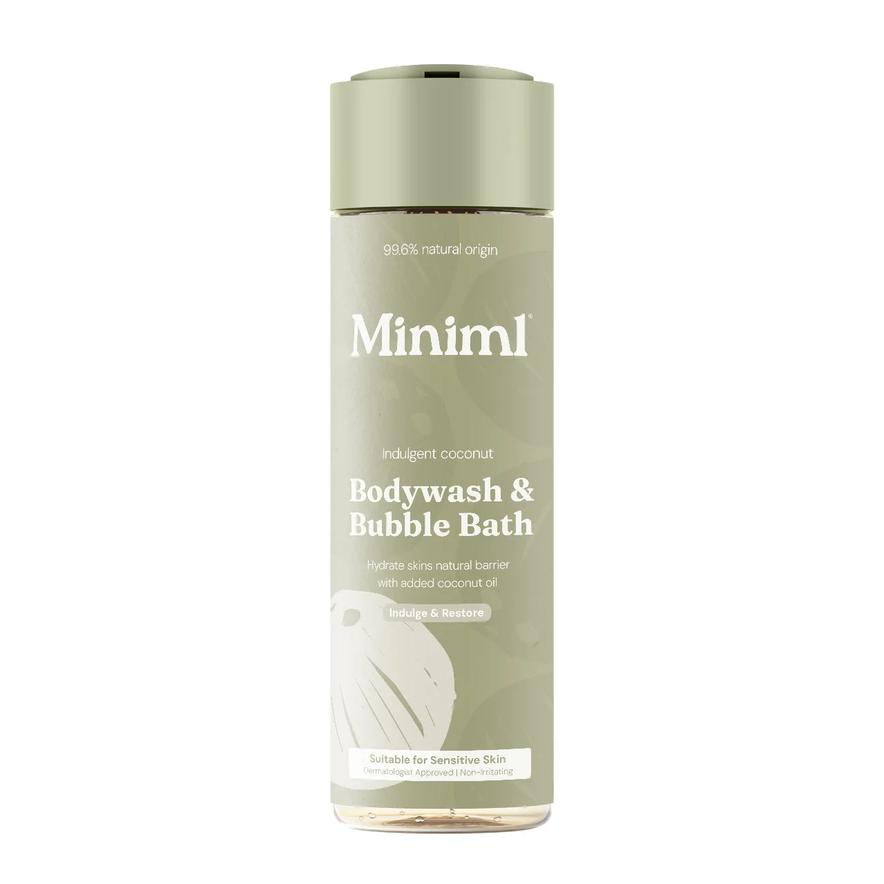 Miniml Bodywash & Bubble Bath Nourishing Coconut 500ml