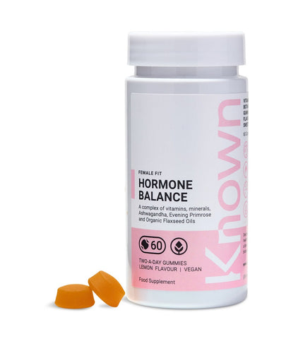 Known Hormone Balance Lemon Flavour 60 Gummies