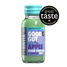 Unrooted Good Gut Apple Cider Vinegar & Ginger Shot 60ml