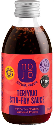 Nojo Teriyaki Stir Fry Sauce Gluten Free Vegan 200ml