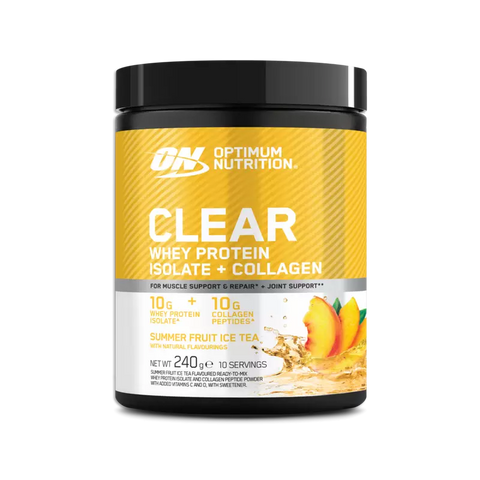 Optimum Nutrition Clear Whey + Collagen Summer Ice Tea 240g