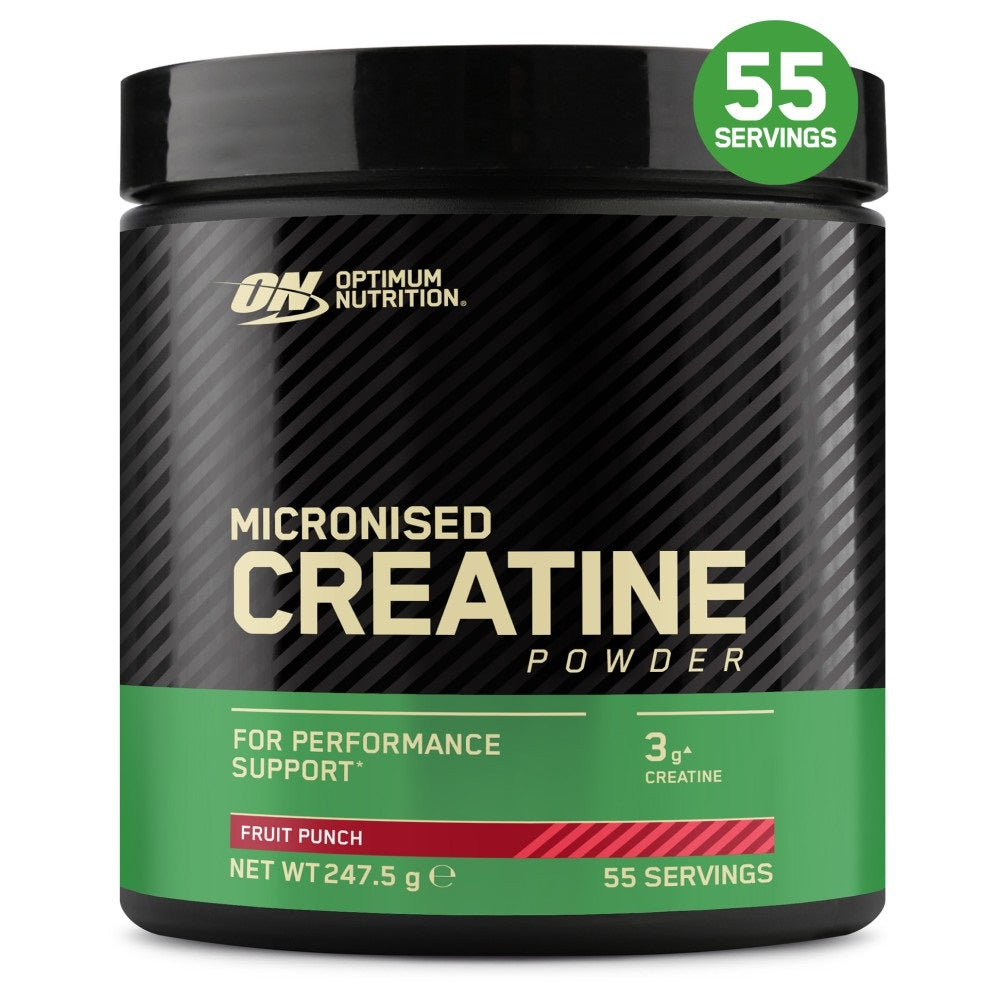 Optimum Nutrition Fruit Punch Micronised Creatine Powder 247.5g