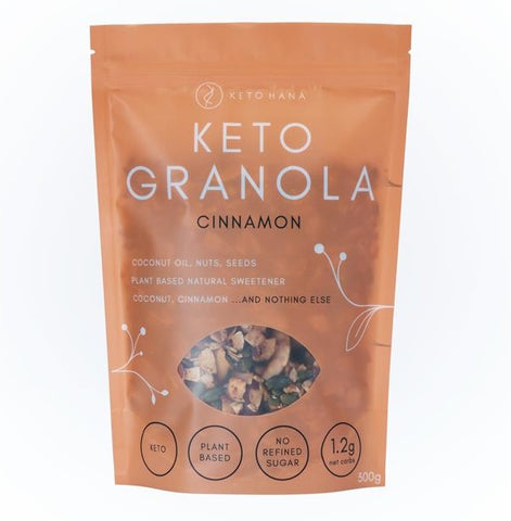 Keto Hana Cinnamon Keto Granola 300g