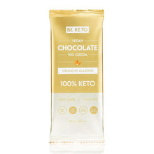 BeKeto Keto Chocolate Crunchy Almond 80g
