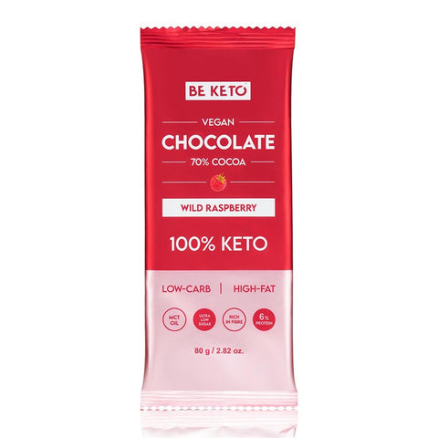 BeKeto Keto Chocolate Wild Raspberry 80g