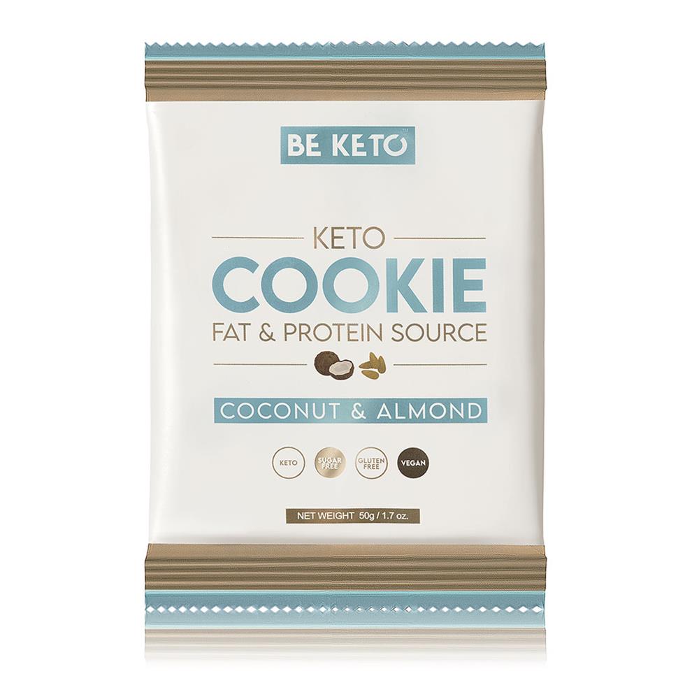 BeKeto Keto Cookie Coconut Almond 50g