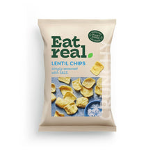 Eat Real Lentil Chips Sea Salt 95g