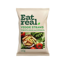 Eat Real Veggie Straws Kale Tomato Spinach 110g