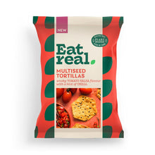 Eat Real Multiseed Tortilla Smoky Paprika Salsa Chips 160g Gluten Free