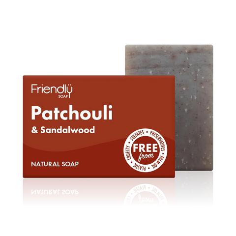 Friendly Soap Patchouli & Sandalwood Bar 95g
