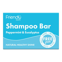 Friendly Soap Peppermint & Eucalyptus Shampoo Bar 95g