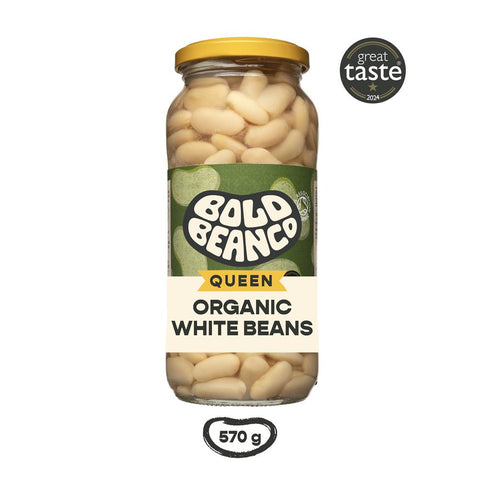 Bold Bean Co Organic White Beans 570g