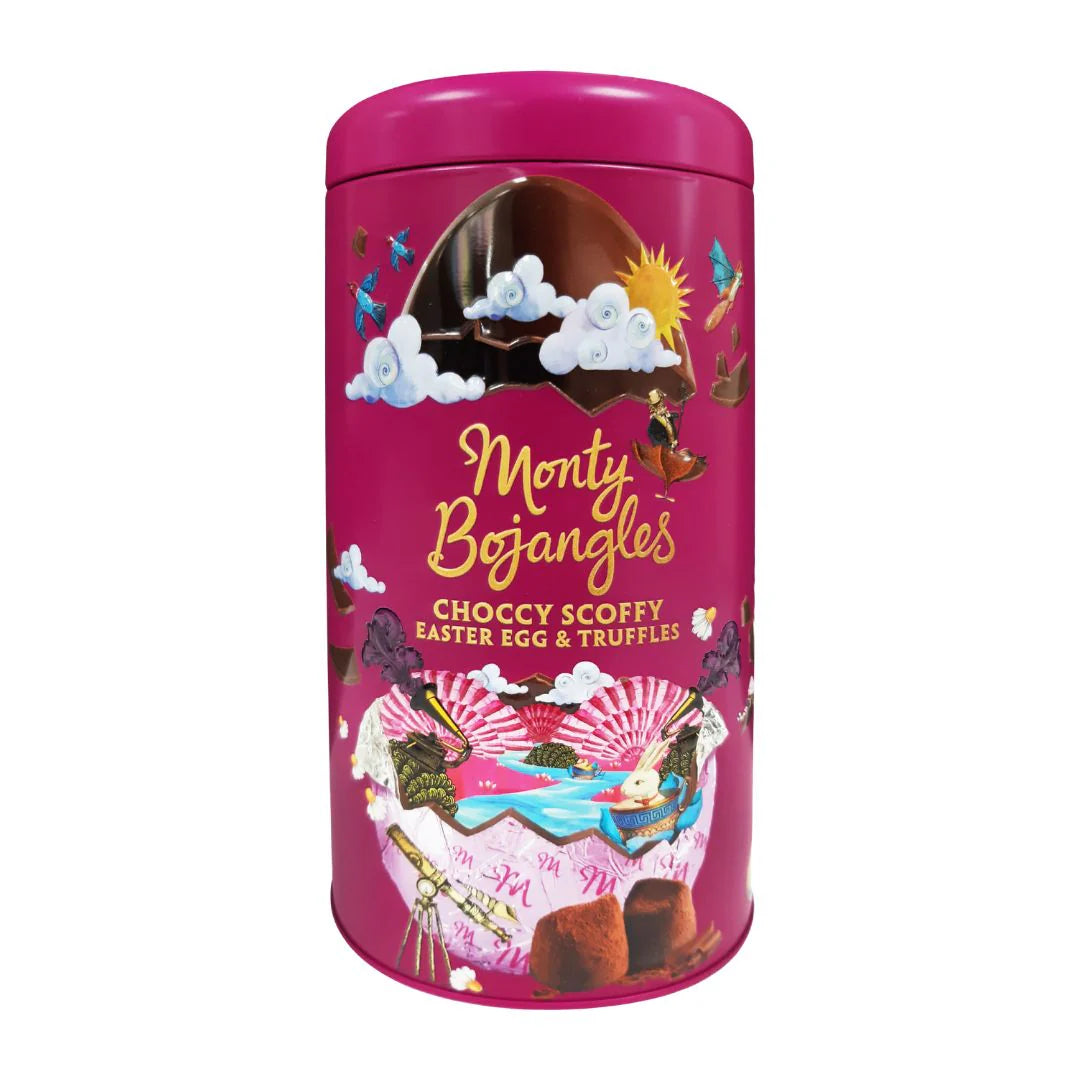 Monty Bojangles Choccy Scoffy Easter Egg Tin 175g