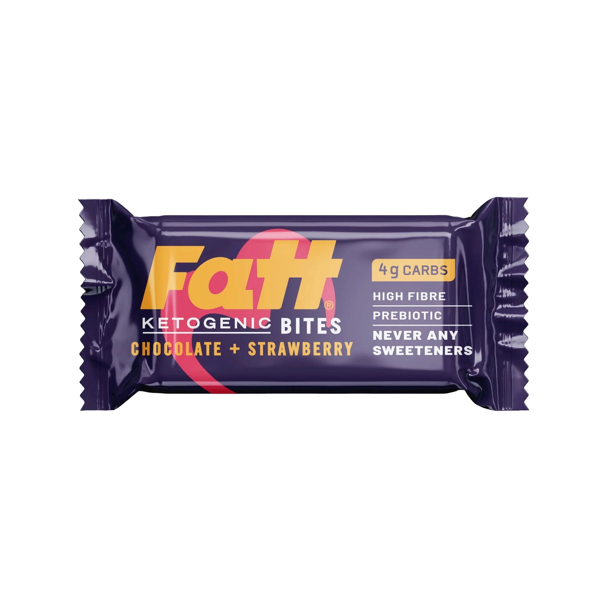 Fattbar Ketogenic Bites Chocolate & Strawberry 35g