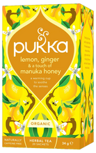 Pukka Organic Lemon, Ginger & Manuka Honey Tea 20 Bags
