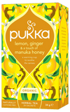 Pukka Organic Lemon, Ginger & Manuka Honey Tea 20 Bags