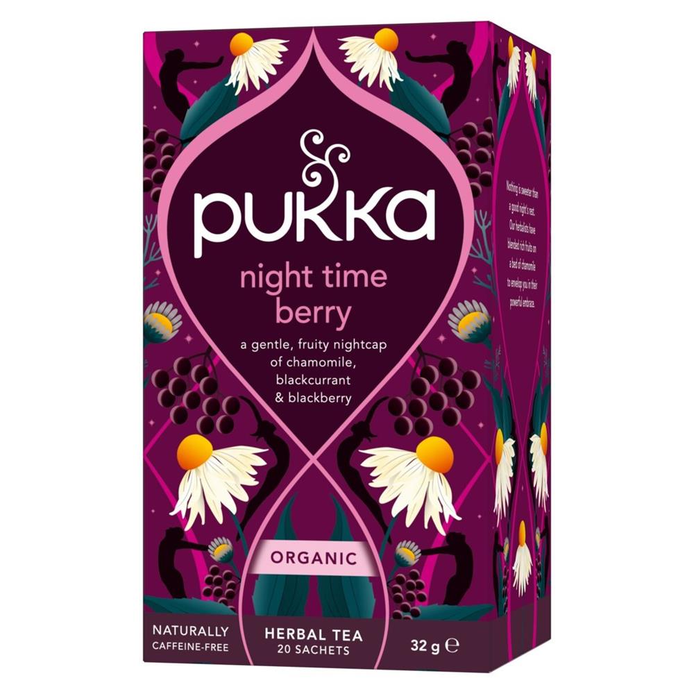 Pukka Organic Night Time Berry Tea 20 Bags