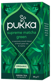 Pukka Organic Supreme Green Matcha Tea 40 Bags