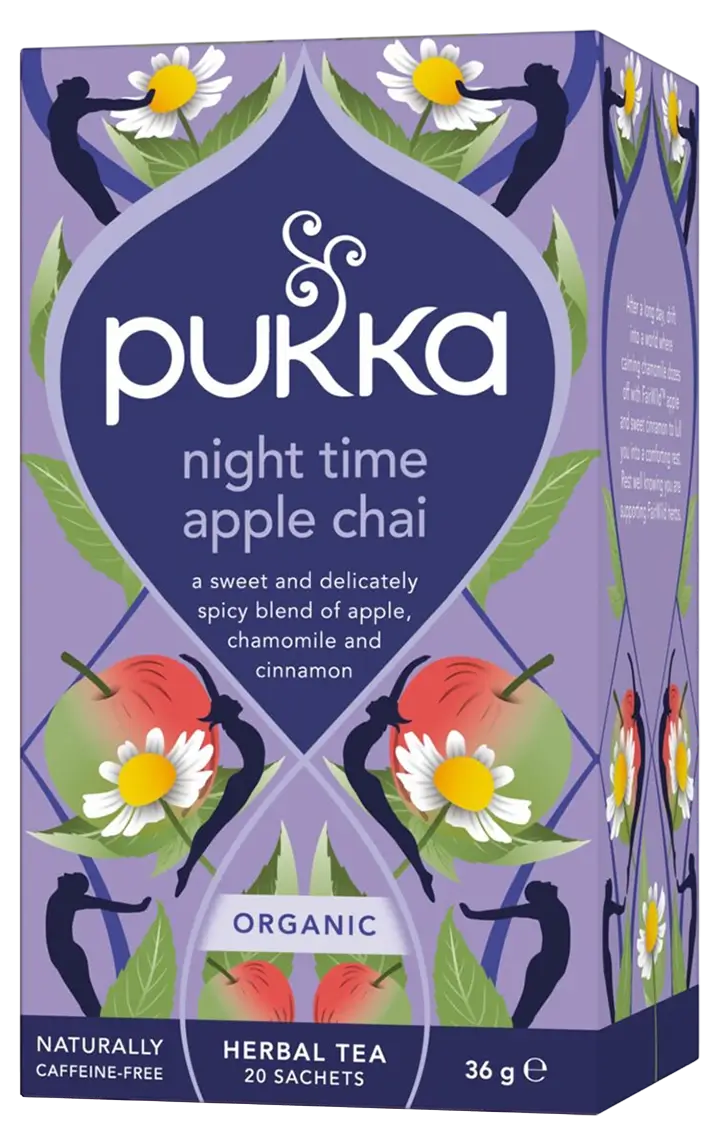 Pukka Organic Night Time Apple Chai Tea 20 Sachets