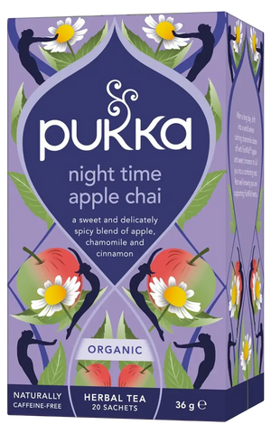 Pukka Organic Night Time Apple Chai Tea 20 Sachets