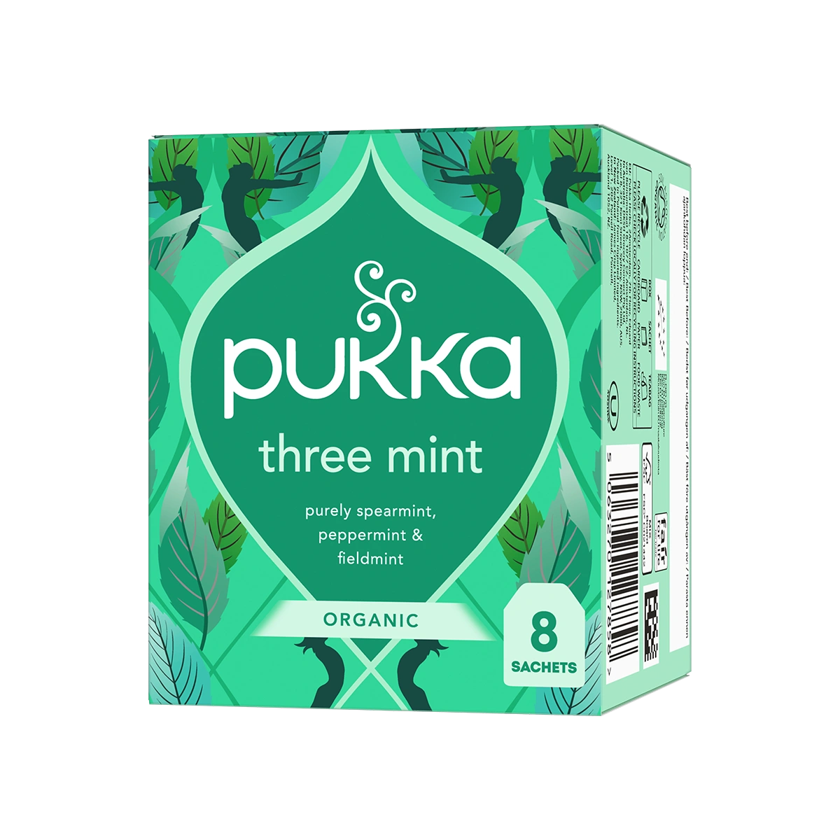 Pukka Organic Three Mint Tea 8 Bags