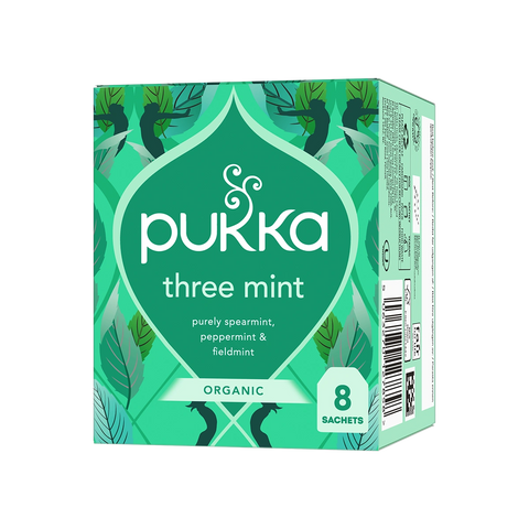 Pukka Organic Three Mint Tea 8 Bags