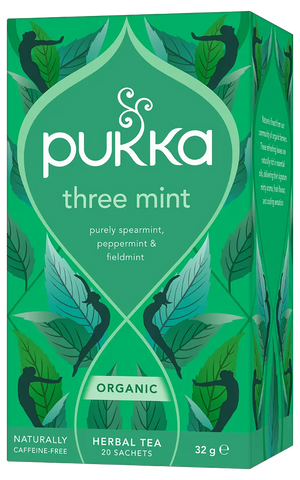 Pukka Organic Three Mint Tea 20 Bags
