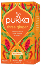 Pukka Organic Three Ginger Tea 20 Bags