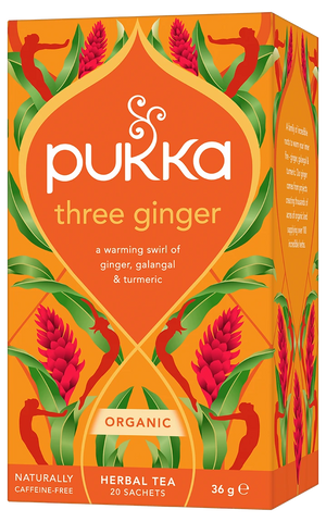 Pukka Organic Three Ginger Tea 20 Bags