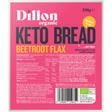 Dillon Organic Beetroot Flax Keto Bread 250g