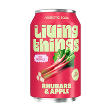 Living Things Rhubarb & Apple Soda 330ml