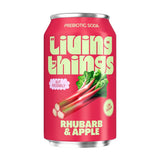 Living Things Rhubarb & Apple Soda 330ml