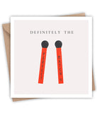 Lainey K Definitely the Perfect Match Card
